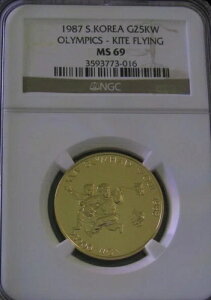 1987N ؍ 25KW S[hg NGC MS69 i