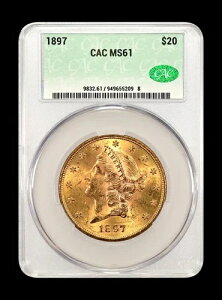 1897�N �_�u���C�[�O���X ���o�e�B�w�b�h CACG MS 61 CAC