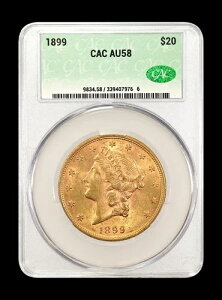 1899�N �_�u���C�[�O���X ���o�e�B�w�b�h CACG AU 58 CAC