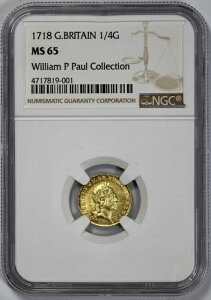 1718N CMX  1/4Mj[ NGC MS 65