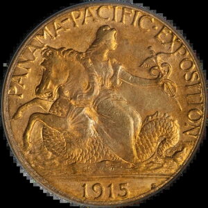 1915-S パナマ・パシフィック記念金貨 $2.50 PCGS MS65 ナイスストライク