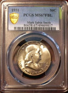 1951N 50Zg tN n[th PCGS MS67 FBL