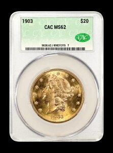 1903�N �_�u���C�[�O���X ���o�e�B�w�b�h CACG MS 62 CAC