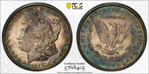 1889�N 1�h�� PCGS PR64 �v���[�t �����K�����