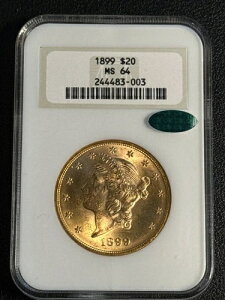 1899�N �_�u���C�[�O���X ���o�e�B�w�b�h NGC MS-64 �I�[���h�t�@�b�e�B CAC