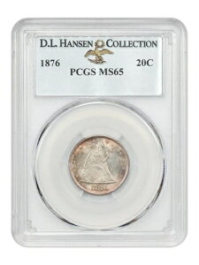 1876 20C PCGS MS65 ex: D.L. nZ