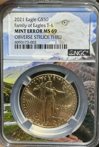 2021N S[hC[Ot@~[ C[O T-1 G[ NGC MS 69 \ʃXgbNX[iC[ORAj