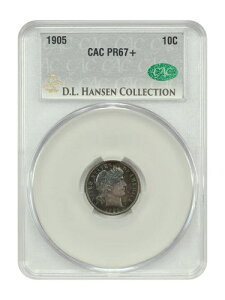 1905 10C CACG PR67+ ex: D.L. �n���Z�� - �o�[�o�[�_�C��