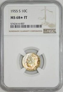 1955-S [Yxg _C 10Zg MS68* FT NGC 942764-5