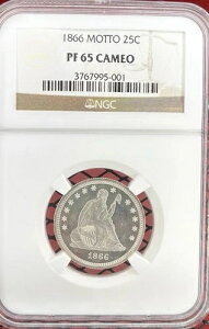 1866N 25Zg v[t JI Ȑ_ NH[^[ PF65CAM