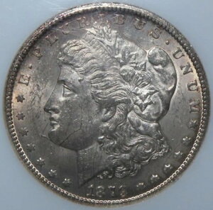 �����K���E�_���[ 1879-CC TOP-100 VAM-3 CAPPED CC NGC MS-61! �L�[�f�[�g! ���򂠂�!