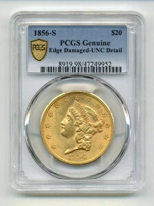 1856-S 20h _uC[O - PCGS UNC ڍׁAPQ RC
