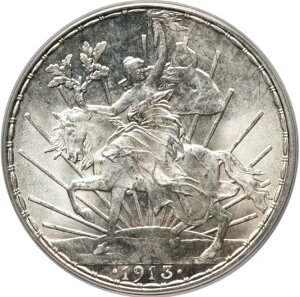 LVR: Estados Unidos 1913 "Caballito" Peso PCGS MS-65 I[h O[ Xu!f炵I