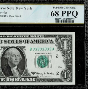 1963-A FRB  j[[N 1hD u\bh S# B33333333Av PCGS X[p[uWF UNC 68 PPQ