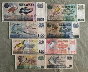 �V���K�|�[�� 1976�N ���� �o�[�h�V���[�Y �t���Z�b�g