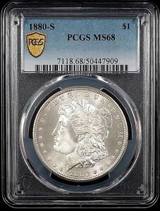 1880 �N S �����K�� �_���[�APCGS �ɂ�� MS 68 �ƔF��!