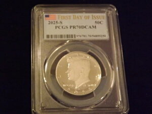 2025N 50Zg n[th s PCGS PR 70