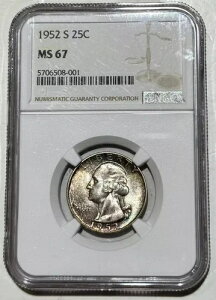 1952N S Vg NH[^[ NGC MS-67 FϐF