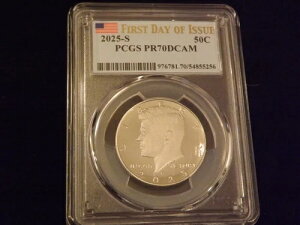 2025N 50Zg n[th s PCGS PR 70