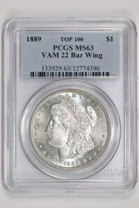 1889N VAM-22uo[EBOvgbv100 KE_[ PCGS MS63