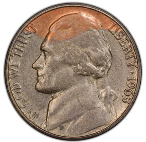 1963-D 5C WFt@[\ jbP -- ~gG[AsK؂ȏĂ -- MS64 PCGS