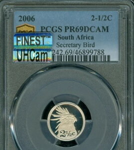 2006NAtJ 2.5Zg PCGS PR70 DCAM MAC ōi 1466N COA