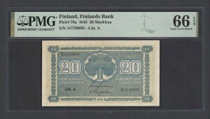 tBh 20 }J[ 1945 P78a ʃO[h 66 gbv |bv