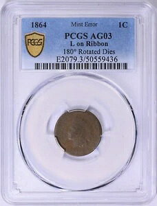 �~���g�G���[ 1864 �C���f�B�A���Z���gL ���{���t�� 180 �_�C��] PCGS