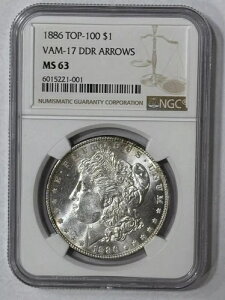 1886�N�� �g�b�v100 VAM-17 DDR ARROWS NGC MS 63 �����K���E�_���[