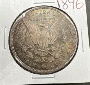 1896�N P $1 �����K����� AU UNC �j�[�g�g�[�j���O�g�i�[�ɂ���