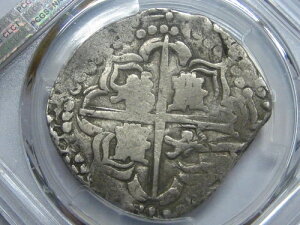 (1621-65) �t�B���b�v4�� 8���A�� COB PCGS VF35 �|�g�V ���C�I���Y �`�F���W�h �V���o�[ �R���j�A��