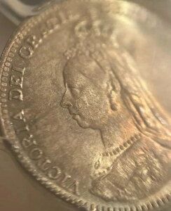 1893�N �X���[�y���X �r�N�g���A �W���r���[ 3�y���X �V���o�[ �u���e�B�b�V�� �L�[�f�[�g �W���r���[�w�b�h