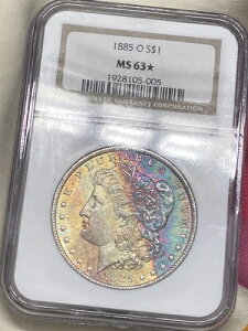 1885-O K NGC MS 63 STAR C{[g[J[g[jO t@CA[ACX