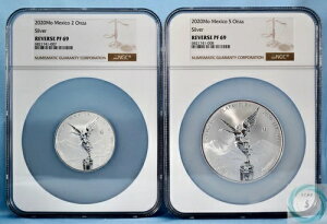2020 Mo 2oz NGC RP69 ����� 2020 Mo 5oz NGC RP69 ���x���^�b�h (2 �R�C�� �Z�b�g) - OGP CoA #57!