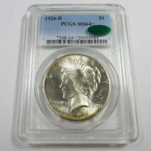 1926 D PCGS CAC MS64 + PLUS - �V���o�[�s�[�X�_���[ - 1�h���č��R�C�� #54832A