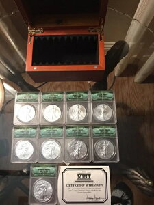 9���Z�b�g �O���[�����x�� Ms.69 �V���o�[�C�[�O�� �����X�^�[�{�b�N�X �ʔ��ؖ����t�� �ؔ��t��