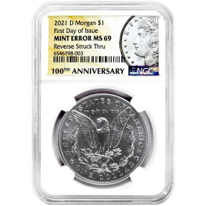 2021-D $1 �����K�� �V���o�[ �_���[ NGC MS69 FDI �~���g �G���[ ���o�[�X �X�g���b�N �X���[ 10...