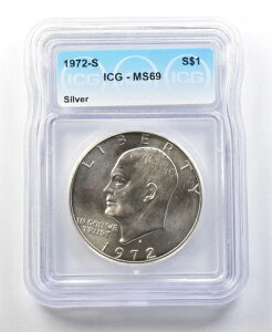 1972-S AC[n[ 1h  MS69 ICG