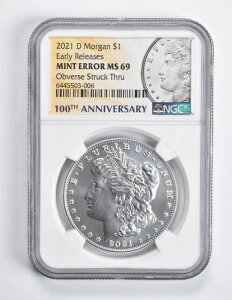 �G���[ MS69 2021-D �����K����� ER OBV 100���N�L�O NGC *1569
