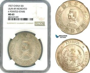 AI755AAuLOivhA1927NAAL&M-49A6̐ANGC MS63