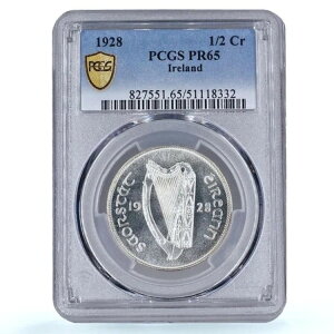 ACh 1/2NE 6yX t[Xe[gݕ n PR65 PCGS  1928N