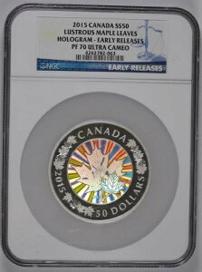 2015NJi_ 5IX [v[t / zO $50 - NGC PF70 UCAM -