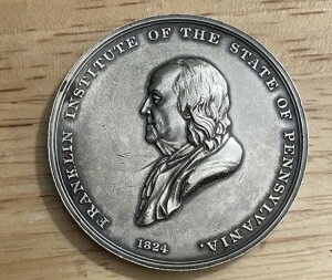 1852�N �X�^�[�����O�V���o�[ �t�����N��������܃��_�� ��v�����R�C�� 1824�N
