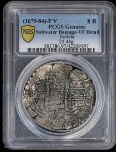 (1679-84)-P V 8R �{���r�A �V���o�[ 8���A�� PCGS VF �ڍ� | �C��~�� | �|�g�V