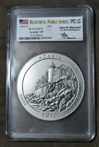 2012-P �A�J�f�B�A�������� 5�I���X ��� ATB PCGS SP70 �����J���e�B