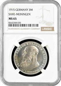 UNZ}CjQ 3}N 1915NANGC MS65AuQIN2̎v