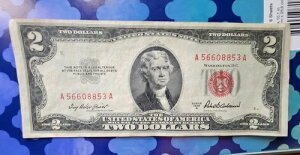 󏭃VAԍ 1953-A $2 2h čbhV[ WFt@[\ 1/1