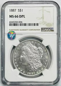1887N K NGC MS-66 DPL fB[vv[t CNTCg zCg