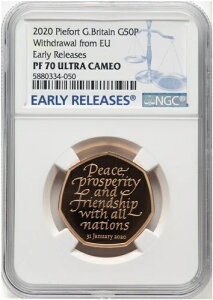 2020N 1IX  CMX pCtH[g 50yX NGC PF 70 UC EUE