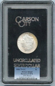 1880/79-CC TOP-100 �����K���E�_���[ VAM-4 REV OF 78 GSA S$1 PCGS MS65
